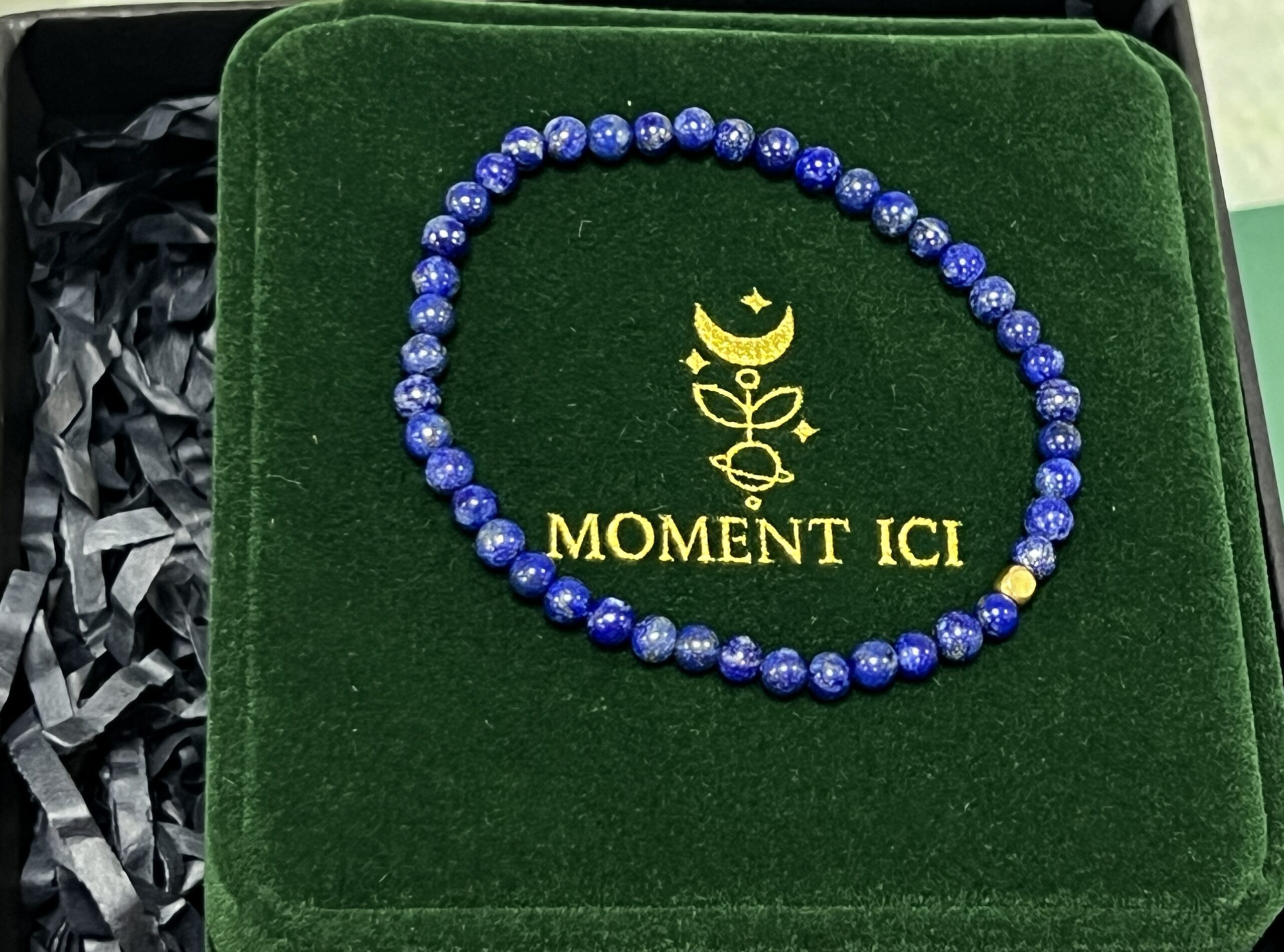 Bracelet Lapis Lazuli – Aura Bleue photo review