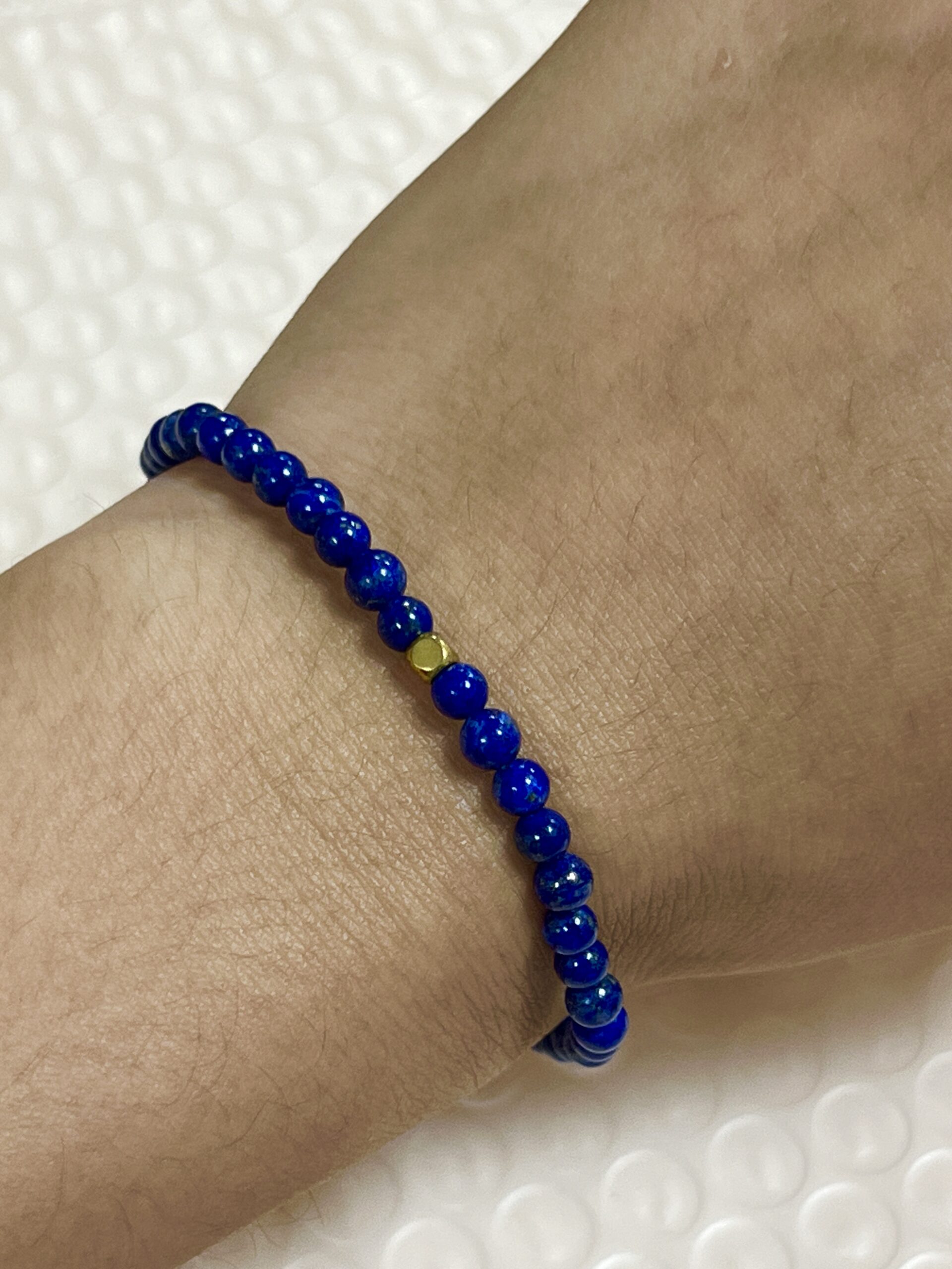 Bracelet Lapis Lazuli – Aura Bleue photo review