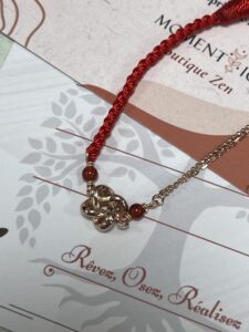 Bracelet Couple Cordon Rouge – Chance Infini, Argent 925 photo review