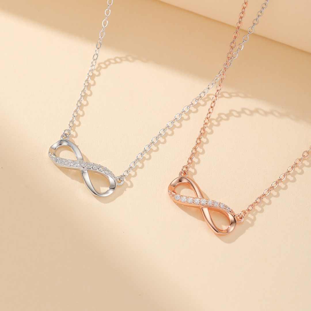 Collier Infini – Lien Intemporel, Argent 925