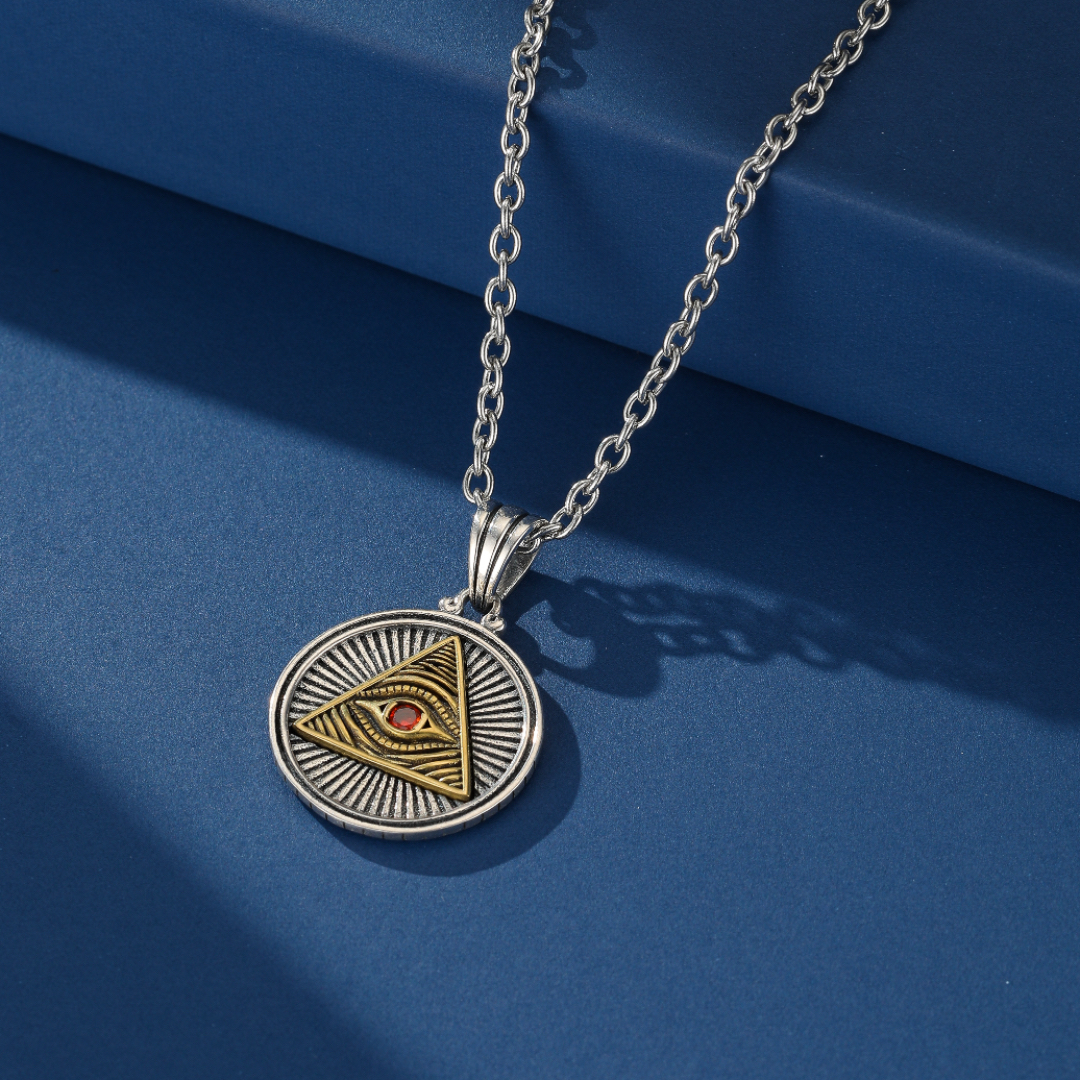 Collier Œil Oudjat – Vision Mystique, Argent 925 Moment Ici