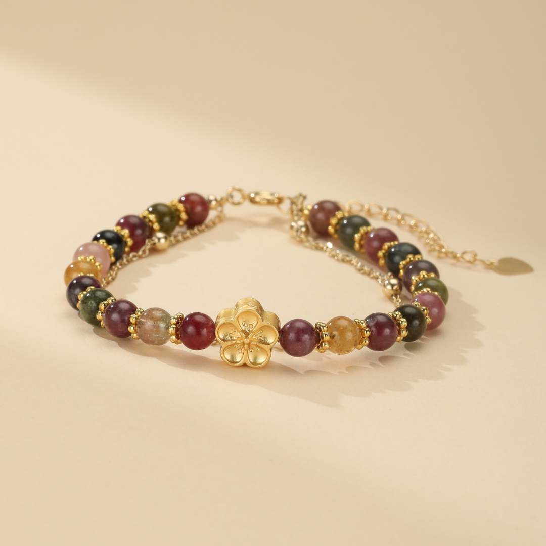 Bracelet Tourmaline – Éclat de Sakura