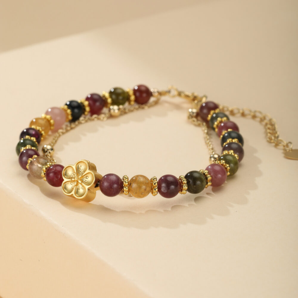 Bracelet Tourmaline – Éclat de Sakura