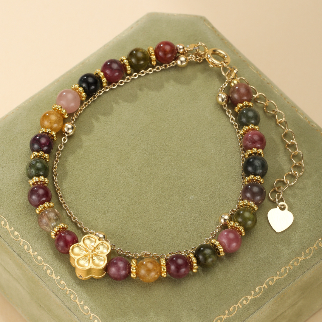 Bracelet Tourmaline – Éclat de Sakura