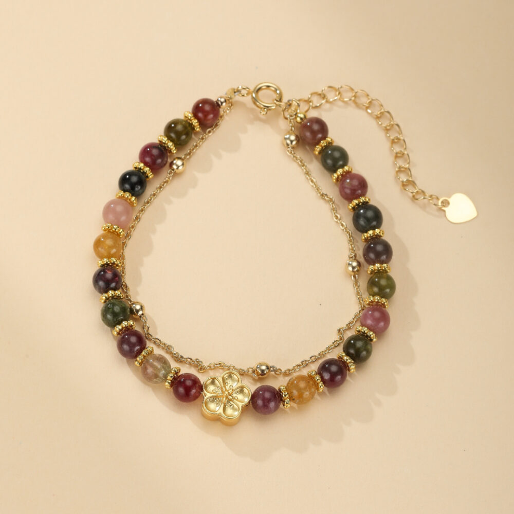 Bracelet Tourmaline – Éclat de Sakura