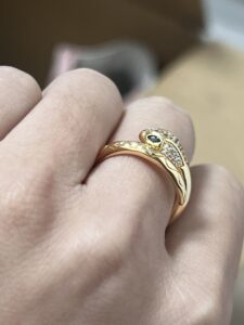 Bague Serpent – Aura Divine photo review