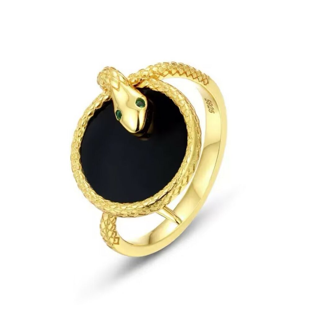 Bague Serpent Royal – Élégance et Autorité