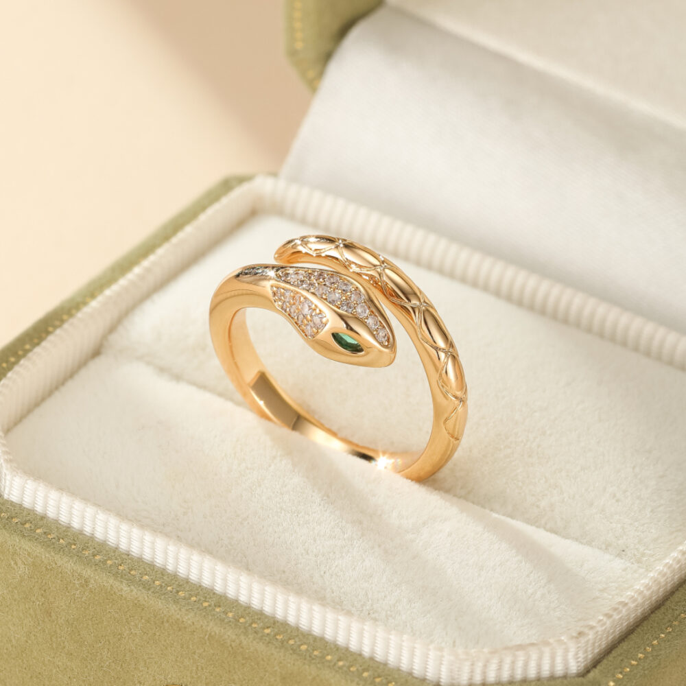 Bague Serpent – Spirale de L’or