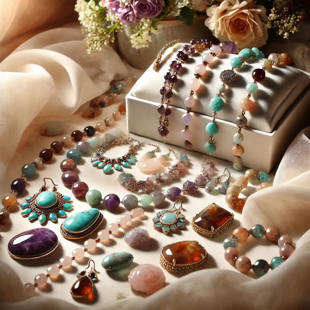 tendances bijoux pierres naturelles