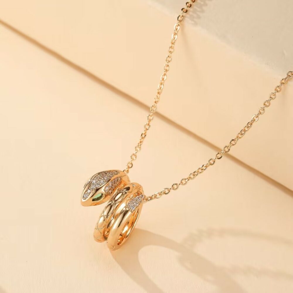 Collier Serpent – Odyssée d’Or