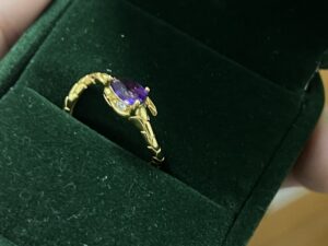 Bague Serpent – Aura Divine, Argent Plaqué Or photo review