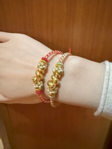 Bracelet Fil Rouge – Corde Enchantée, Argent 999 photo review