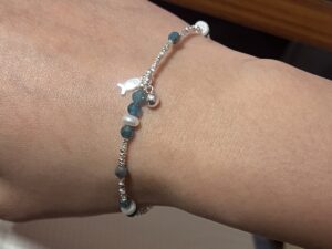 Bracelet Topaze – Poisson d’Azur, Argent 925 photo review