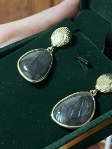 Boucles d'Oreilles Labradorite – Souffle de la Terre photo review