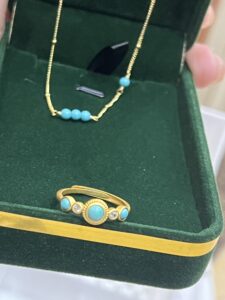 Bague Turquoise – Mirage Éternel, Argent photo review