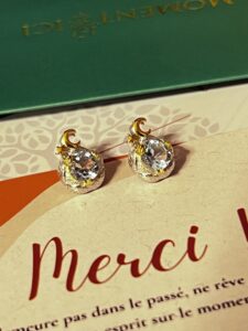 Boucles d’Oreilles Topaze – Gouttes de Soleil, Argent 925 photo review