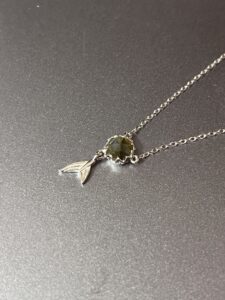 Collier Labradorite – Queue de Sirène, Argent photo review