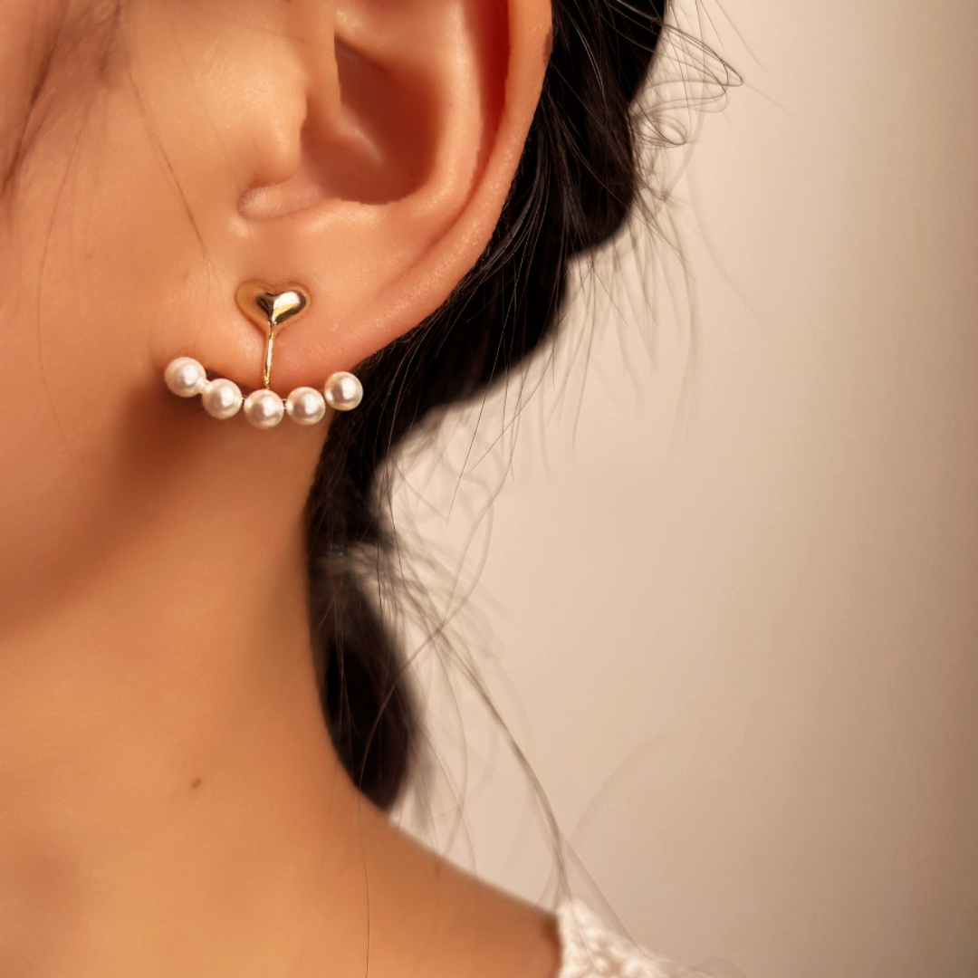 Boucles d'Oreilles Perle – Harmonie Élégante