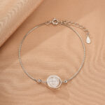 Bracelet Cristal de Roche – Clair de Lune, Argent 925