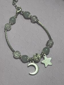 Bracelet Enfant Pierre de Lune – Lune Étoilée photo review