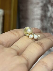 Boucles d’Oreilles Perle – Galaxie d’Éclats photo review