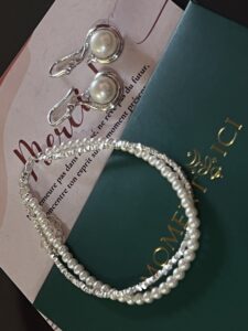 Boucles d'Oreilles Perle – Goutte Royale, Argent photo review