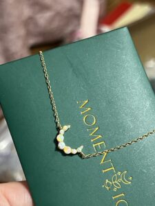 Bracelet Opale – Douce Lueur, Argent 925 Plaqué Or 18K photo review