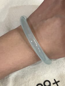 Bracelet Jonc Aigue-Marine – Douceur Céleste photo review