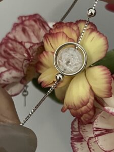 Bracelet Cristal de Roche – Clair de Lune, Argent 925 photo review