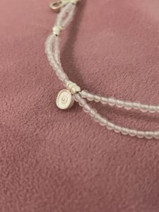 Bracelet Cristal de Roche – Goutte Discrète, Argent photo review
