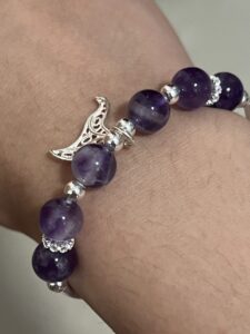 Bracelet Enfant Améthyste – Queue de Sirène, Argent 925 photo review