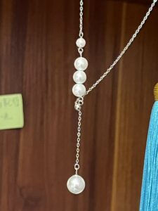 Collier Perle – Cascade Élégante, Argent 925 photo review