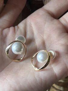 Boucles d'Oreilles Perle – Cercle Élégant photo review