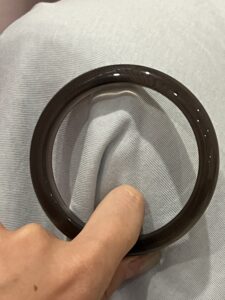 Bracelet Jonc Obsidienne – Force Silencieuse photo review