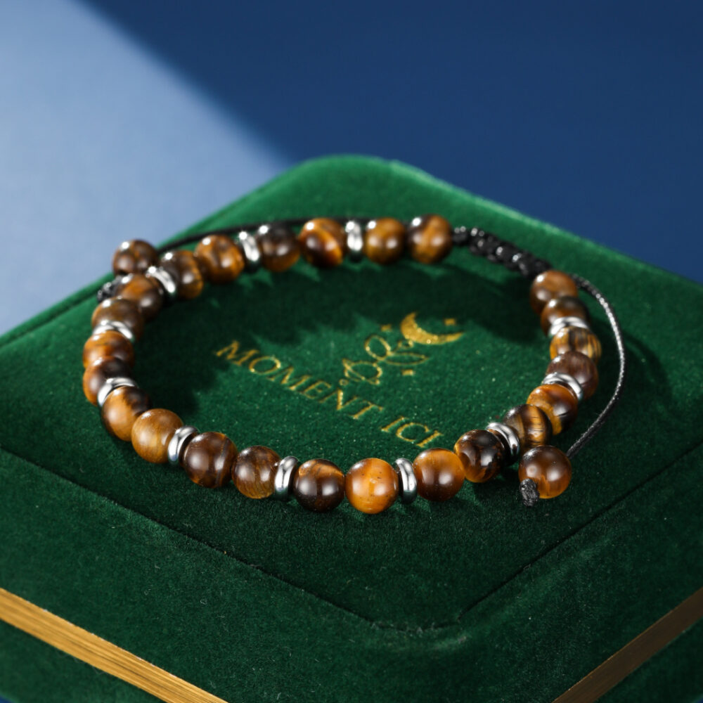 Bracelet Homme Œil de Tigre – Équilibre Viril
