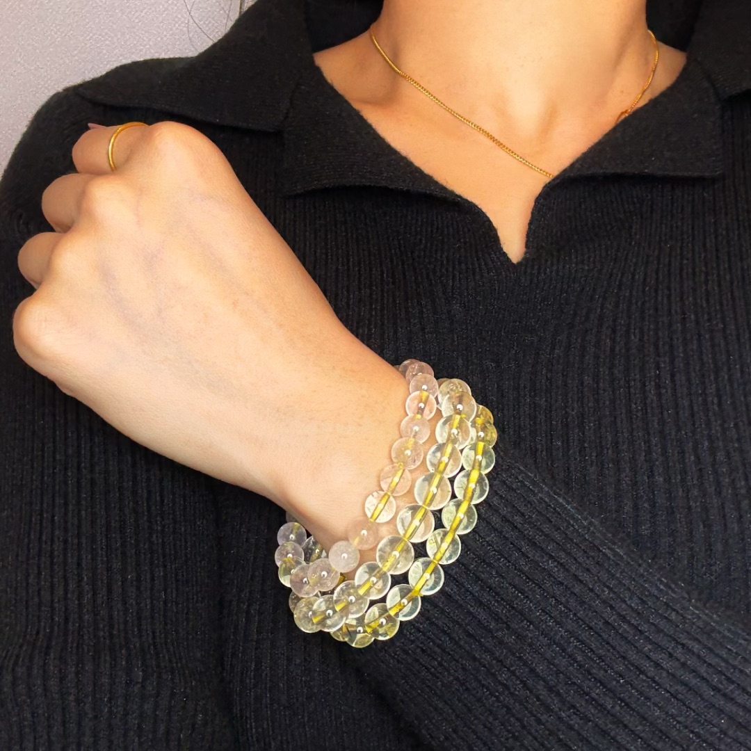 Bracelet Citrine – Rayonnement Intérieur