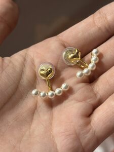 Boucles d'Oreilles Perle – Harmonie Élégante photo review