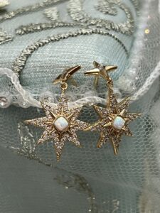 Boucles d'Oreilles Opale – Lune Étoilée photo review