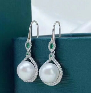 Boucles d’Oreilles Perle – Elegancia, Argent 925 photo review