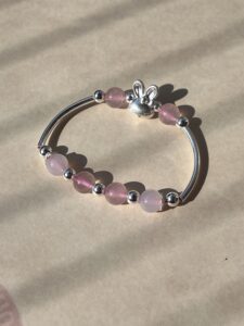 Bracelet Enfant Quartz Rose – Lapin Doux, Argent photo review