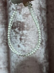 Bracelet Perle – Double Éclat, Argent photo review