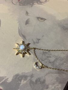 Collier Opale – Beauté Cosmique, Argent photo review