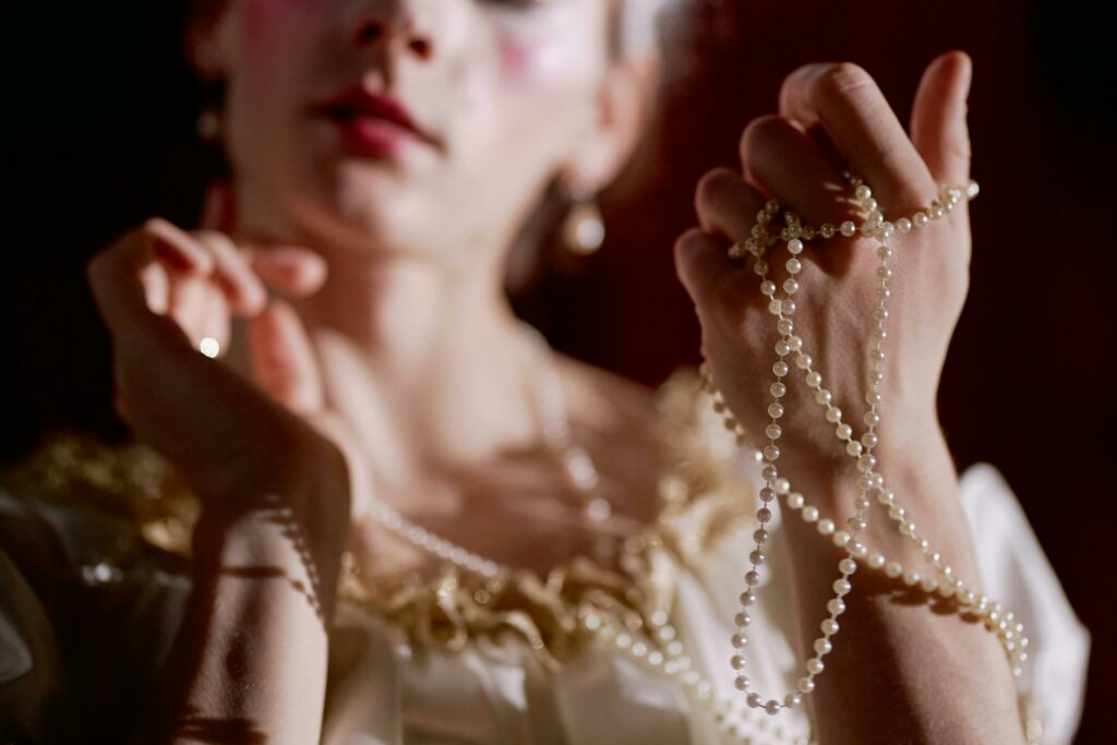 collier en perle
