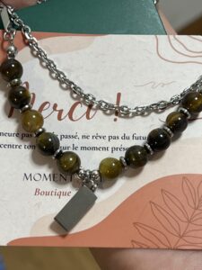 Collier Homme Œil de Tigre – Élan Minéral photo review