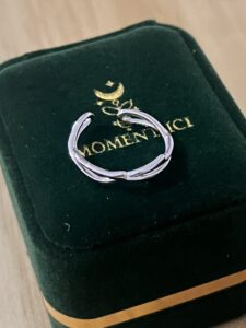 Bague Couple – Épines et Rose, Argent photo review