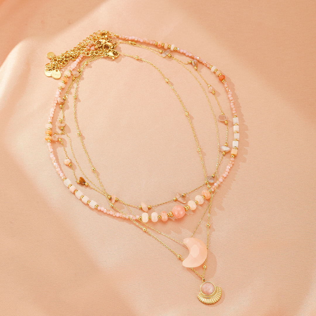 Collier Pierre de Soleil – Rayons Solaires