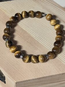 Bracelet Homme Œil de Tigre – Discretion, Argent 925 photo review