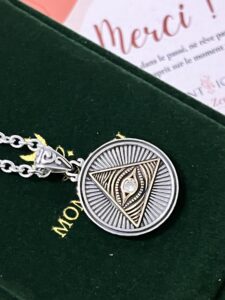 Collier Œil Oudjat – Vision Mystique, Argent 925 photo review