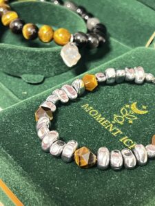 Bracelet Homme Hématite et Œil de Tigre – Sillage Solaire photo review