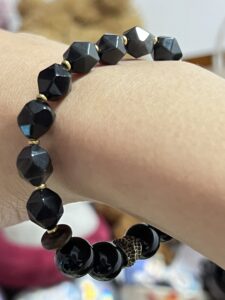 Bracelet Homme Obsidienne – Mystère Minéral photo review